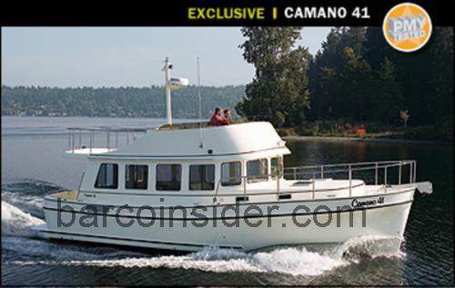 Camano 41 Trawler ficha tecnica 